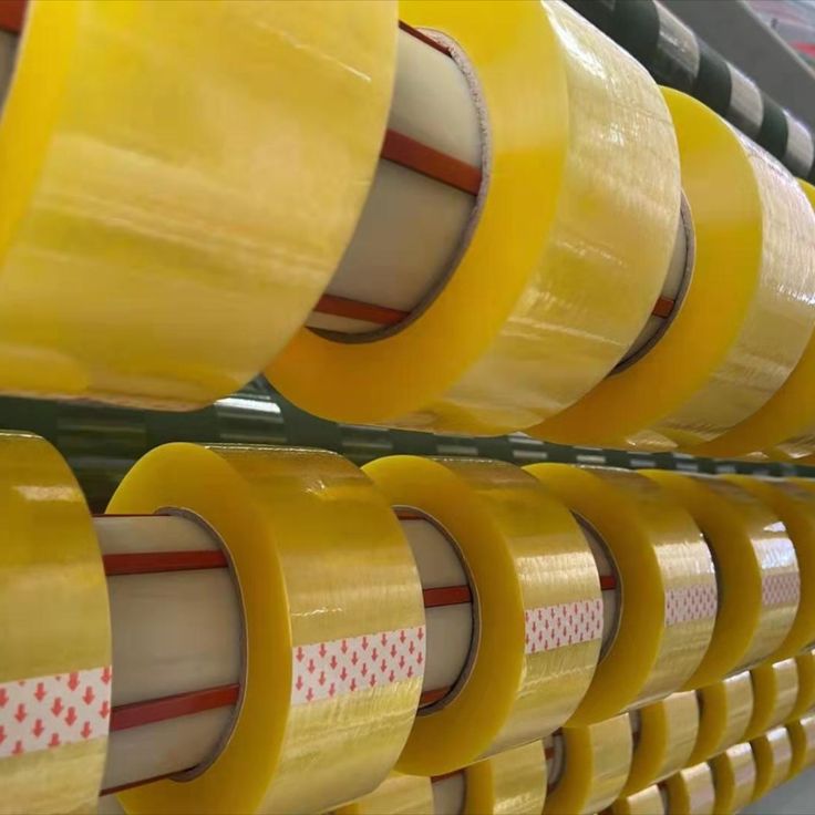 yellowish bopp packing tape oem bopp packaging tape